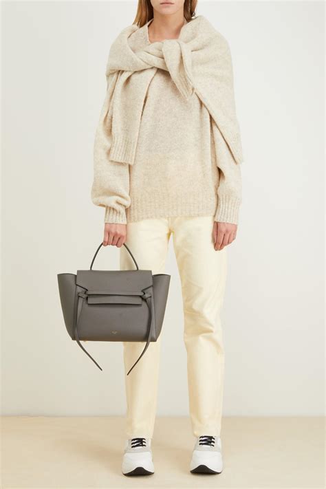 celine belt bag mini grey|celine mini crossbody bag.